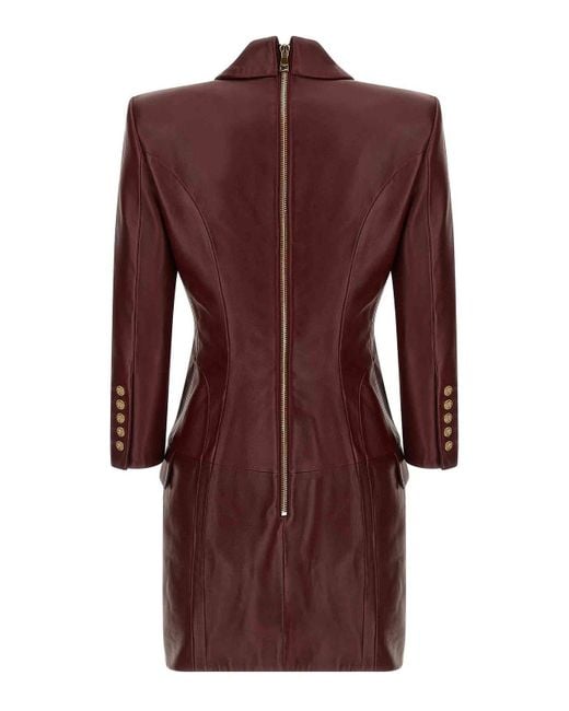 Abito Blazer di Balmain in Red