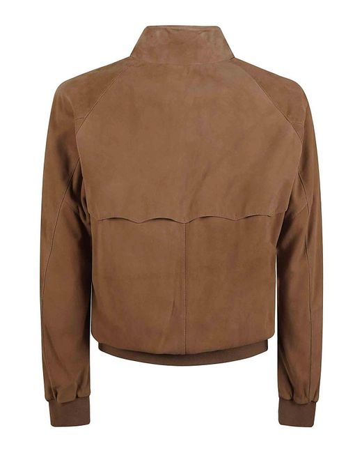 Baracuta Brown Suede Jacket for men