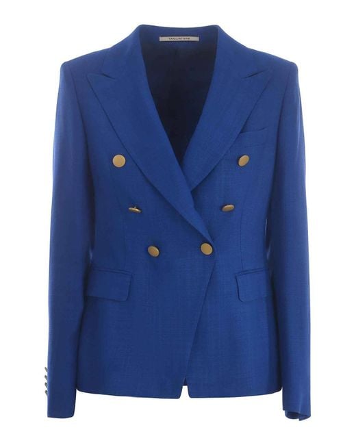 Tagliatore Blue Casual Jacket