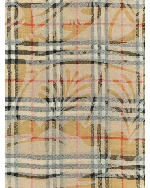 Sciarpa di Burberry in Metallic