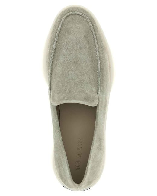 Fear Of God Gray Casual Loafer Loafers for men