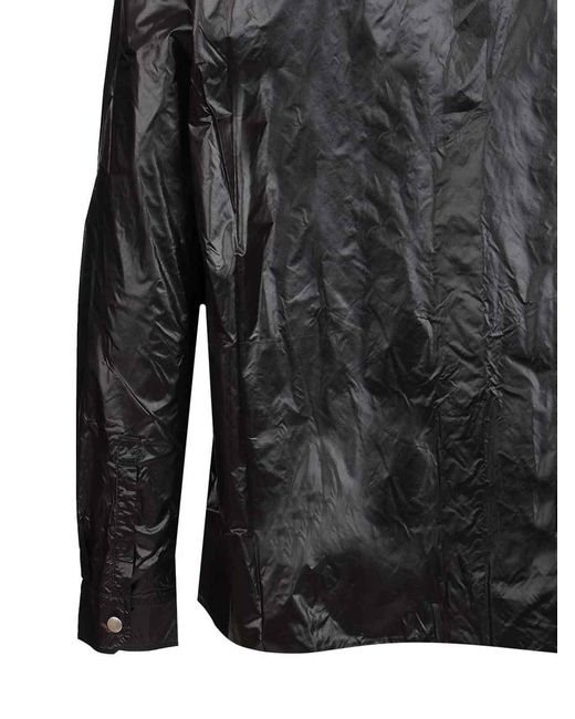 Rick Owens Black Larry Shirt for men