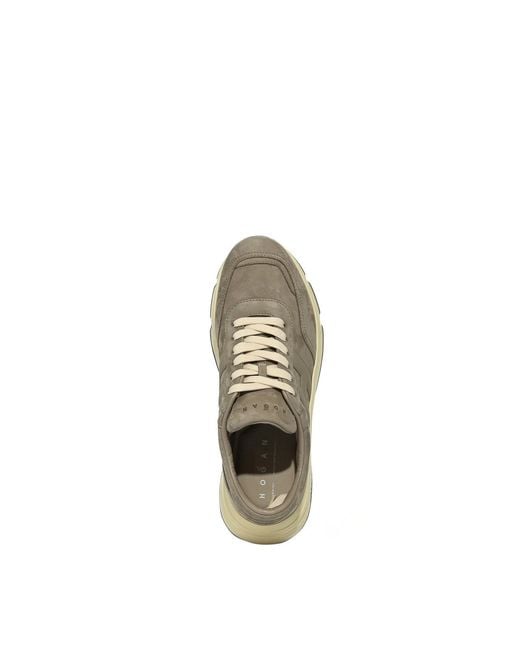 Hogan Brown Hyperlight Sneakers for men