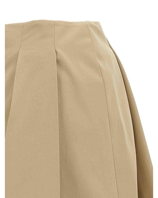 Balmain Natural Chain Skirt