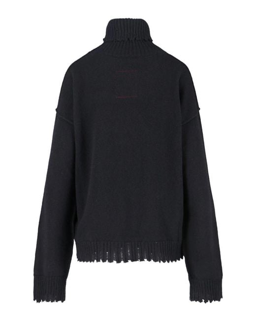 Uma Wang Black Cashmere Sweater