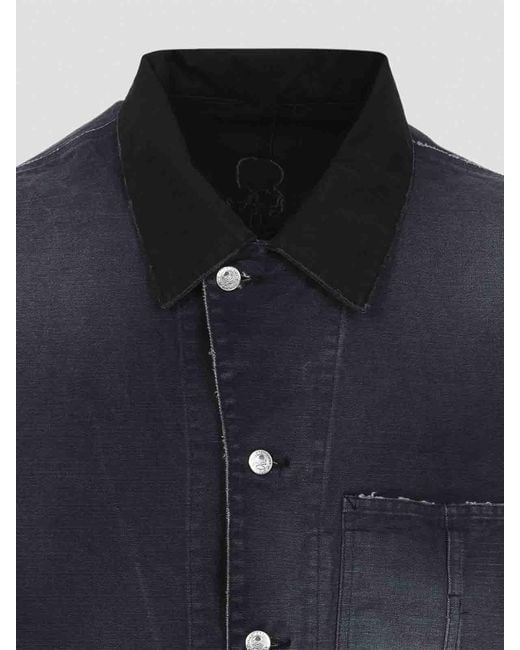 Giacca Pratica di MASTERMIND WORLD in Blue da Uomo