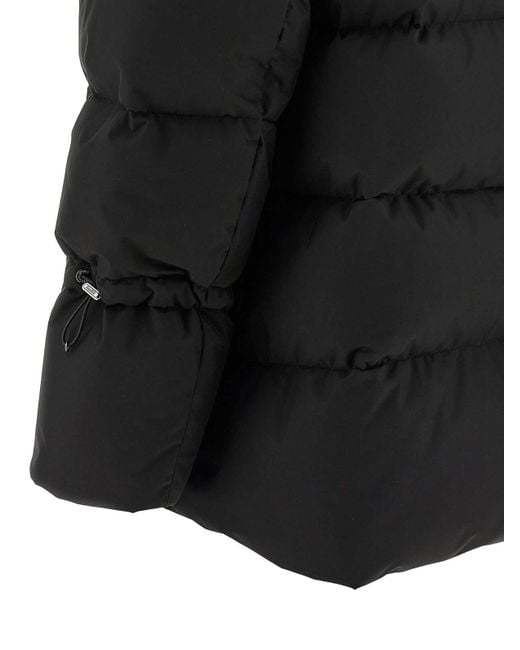 Moorer Black Gadia Down Jacket