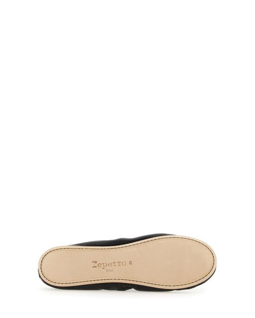 Repetto Black Flat Shoes Gianna