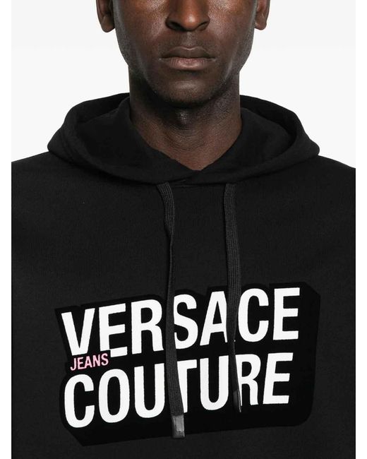 Versace Jeans Couture Black Sweatshirt for men