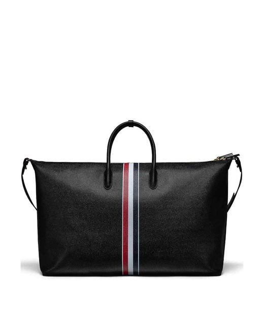Borsone Morbido di Thom Browne in Black da Uomo