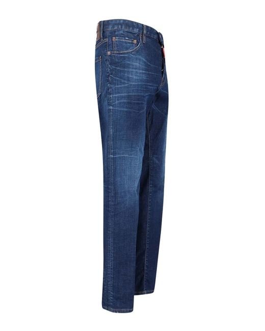 DSquared² Blue Jeans Logo for men
