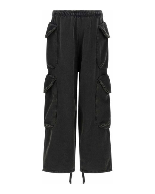 Entire studios Black Heavy Gocar Pants for men