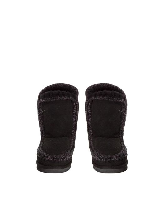 Mou Black Eskimo Boots