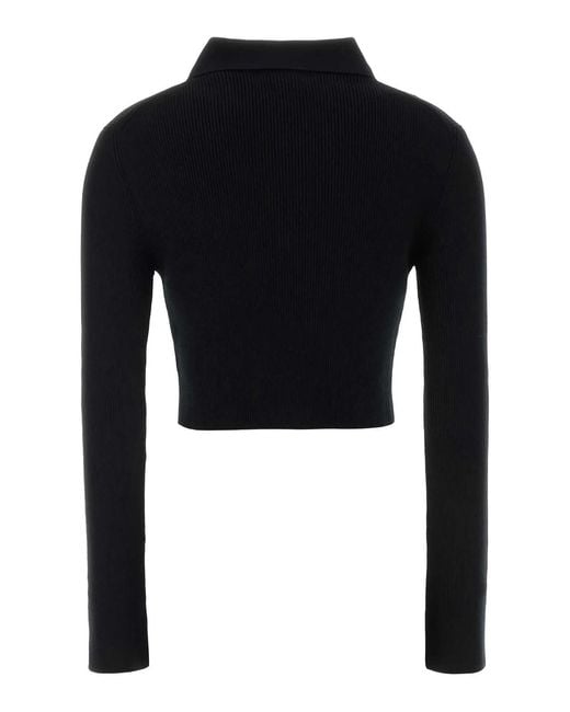 Jil Sander Black Cardigan