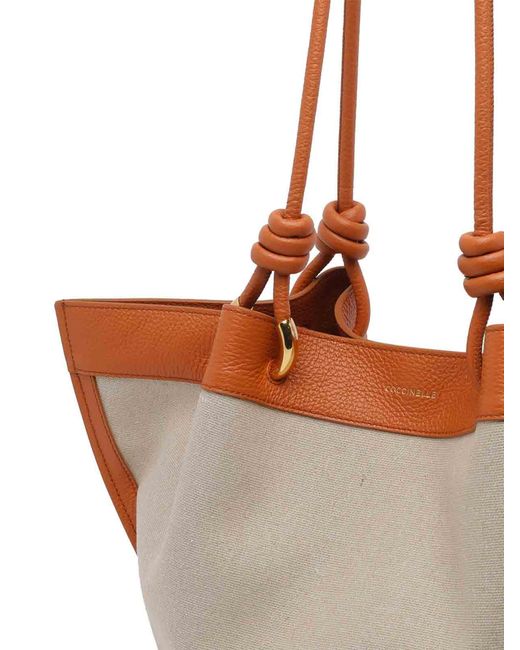 Coccinelle Brown Medium Finn Shoulder Bag