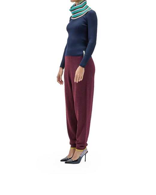 Sunnei Blue Folded Top