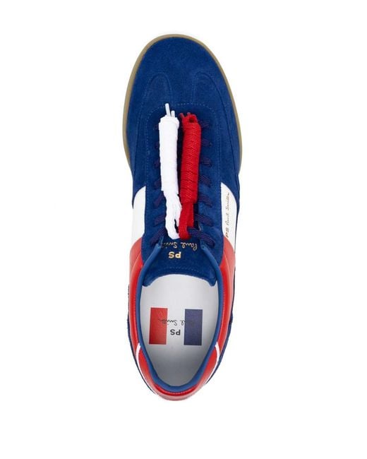 Paul Smith Blue Suede Sneakers for men