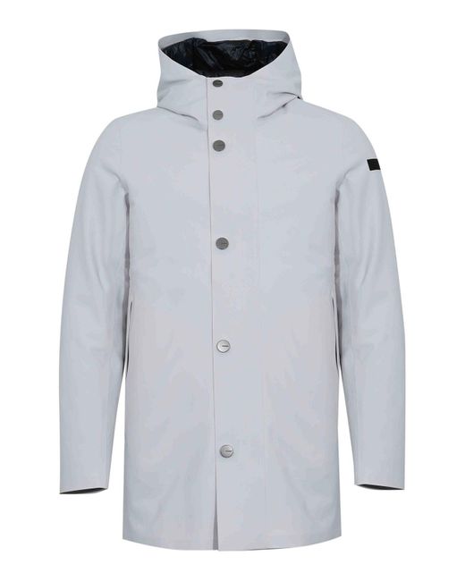 Rrd Blue Winter Down Under Floating Parka Jacket for men