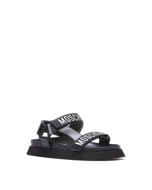Moschino White Sandals