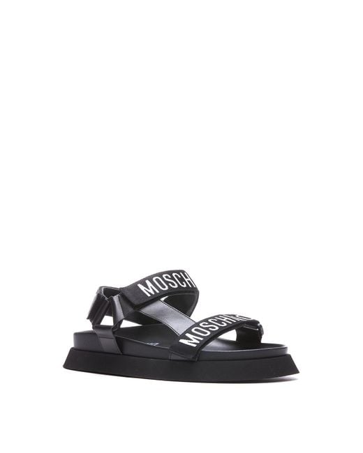 Moschino White Sandals