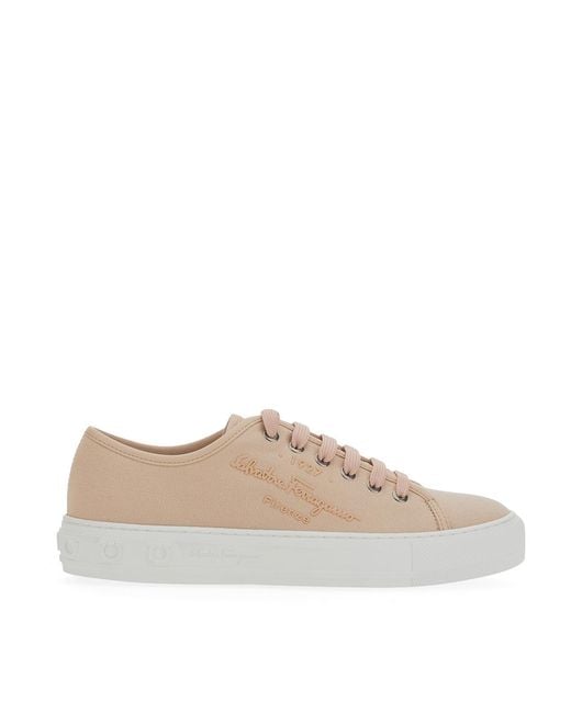 Ferragamo Multicolor Sneakers With Logo