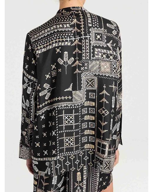 Momoní Black Mesilla Shirt