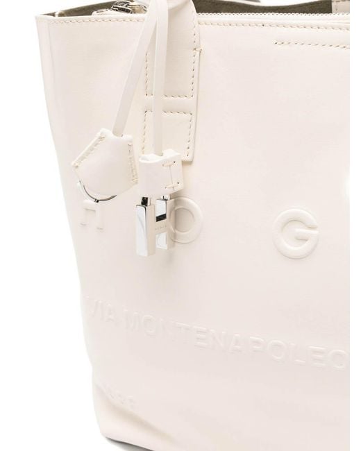 Hogan White Tote