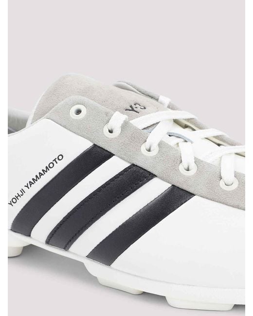 Y-3 White Field Sneakers for men