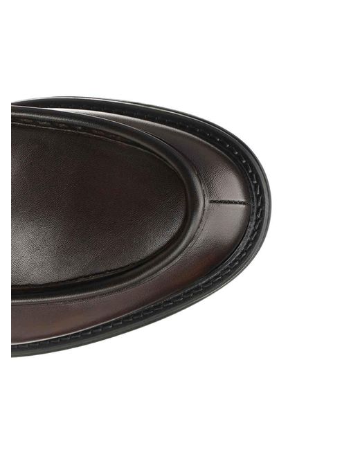 Corvari Black Penny Loafer for men