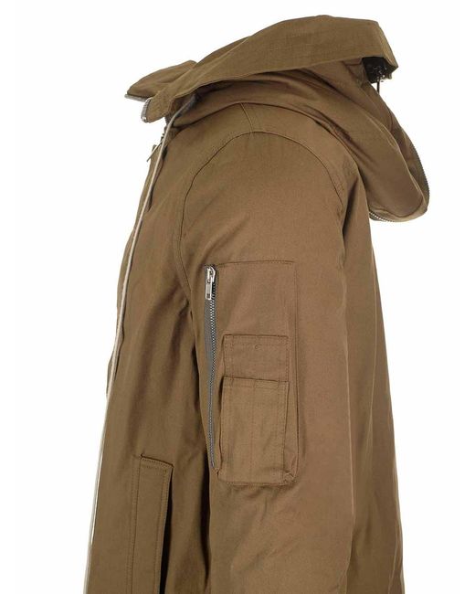 Rick Owens Natural Parkas for men