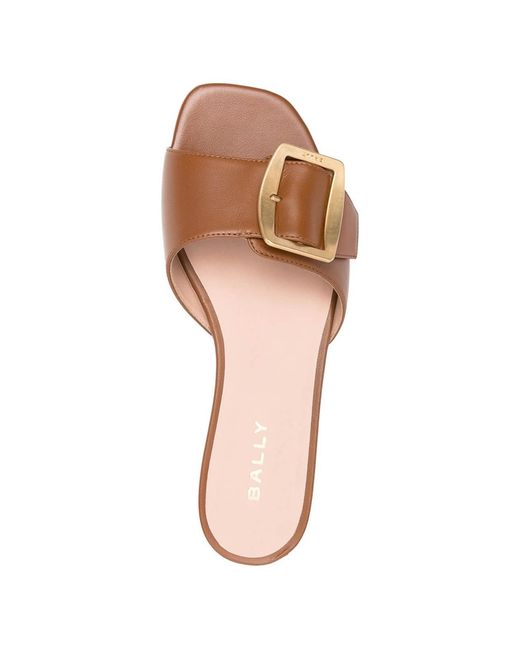 Bally White Sandals