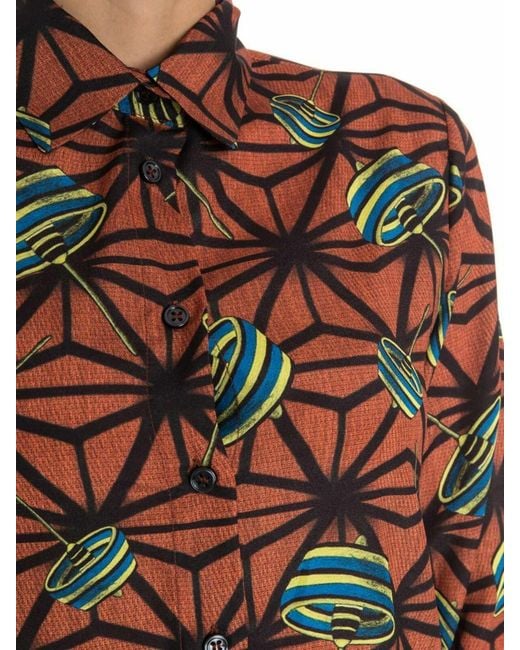 Stella Jean Red Shirt