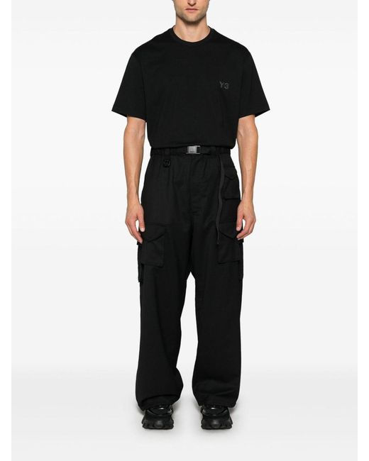 Y-3 Black Pants for men