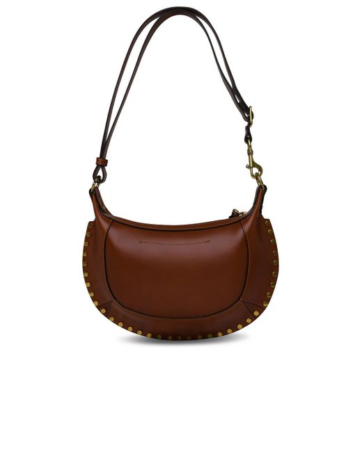 Isabel Marant Brown Oskan Brother Leather Bag for men