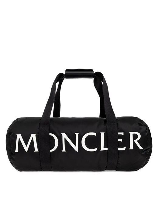 Moncler Black Duddle Gym Bag for men