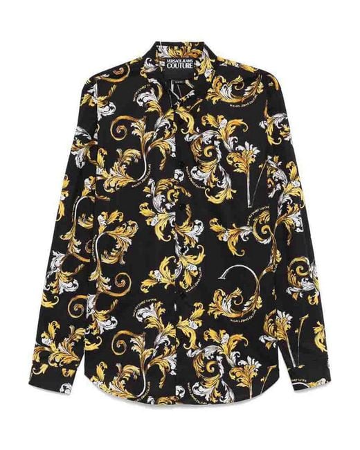 Versace Jeans Couture Black Shirt for men
