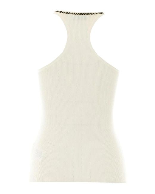 Elisabetta Franchi Natural Tank Top