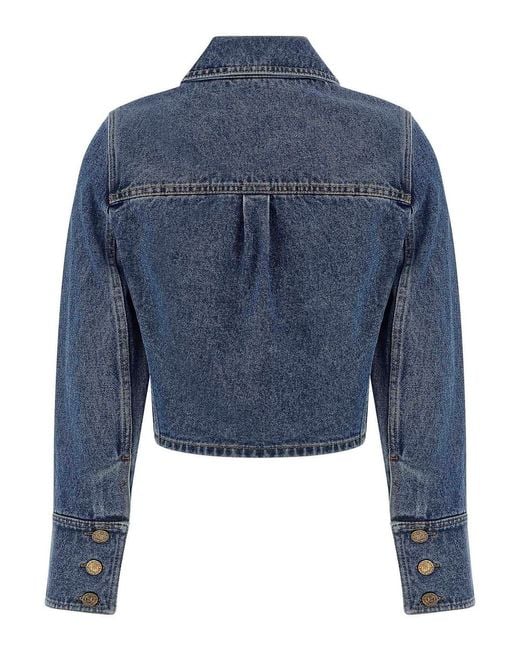 Balmain Blue Denim Jacket