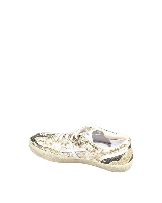 Premiata Metallic Sneakers