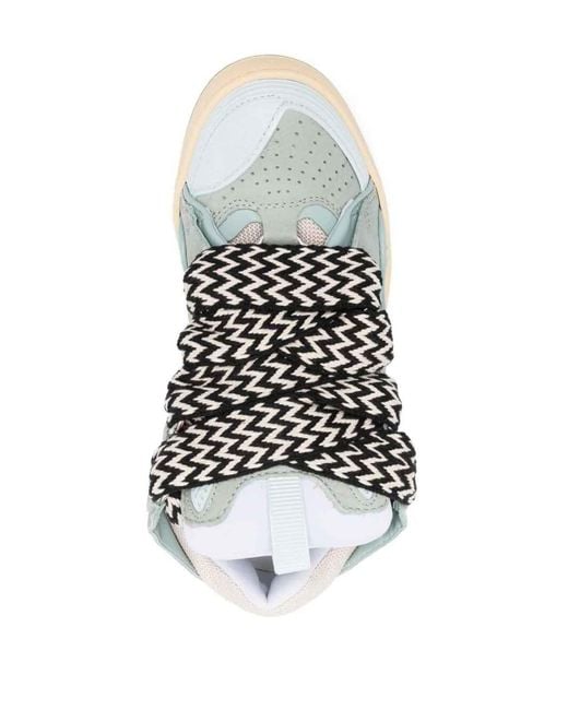 Lanvin White Curb Sneakers Fwskdk02Dra2A21