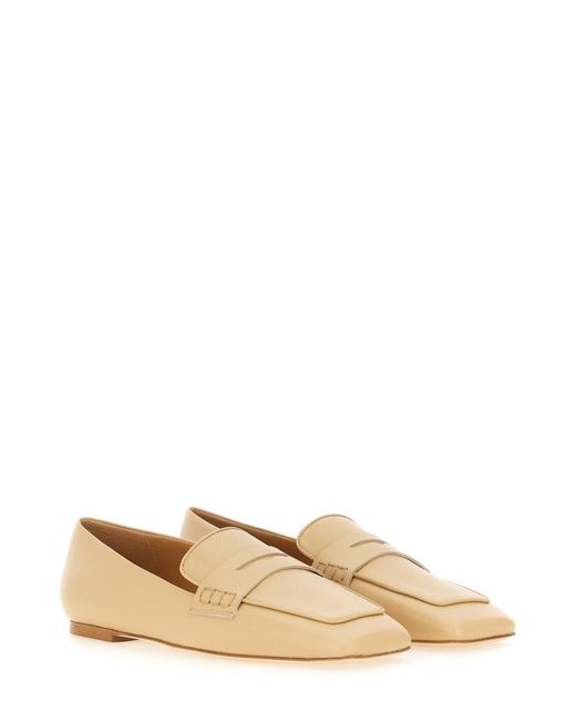 Aeyde Natural Loafers