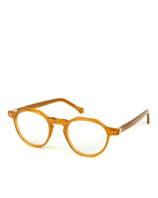 Lesca Lunetier Metallic Glasses for men