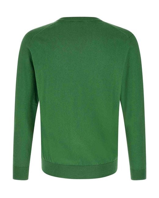 Ballantyne Green Argyle Sweater for men