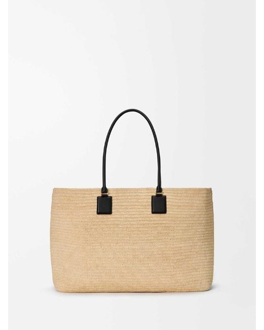 Loewe Natural 'Verano' Extra Large Raffia Tote
