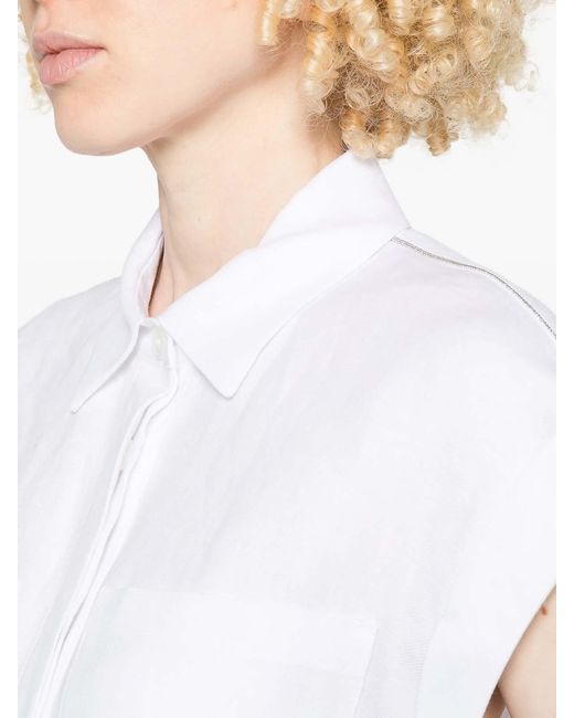 Peserico White Gilet