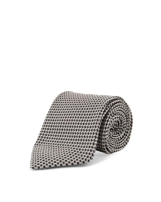 Tom Ford Gray Silk Tie for men