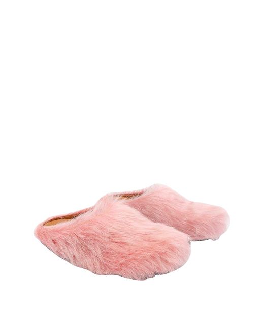 Marni Pink Fussbett Sabot for men