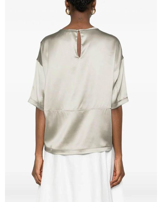 Brunello Cucinelli White Blouse