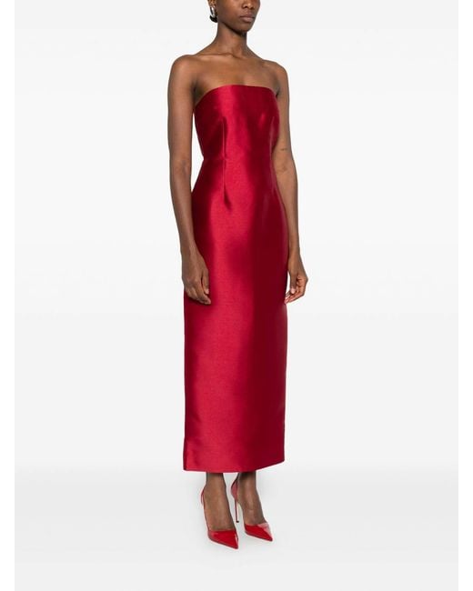 Solace London Red Renee Maxi Dress