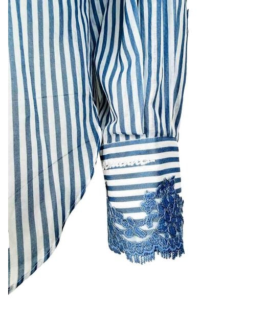 ERMANNO FIRENZE Blue Shirt